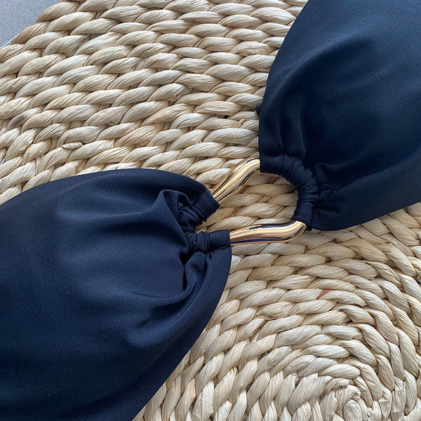 Ellen Strapless High Cut Bikini Set - Seldom Seen Styles