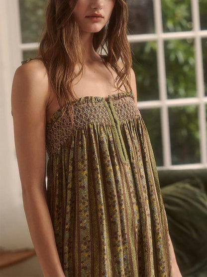 Esme Boho Jumpsuit Loose Stripes - Seldom Seen Styles