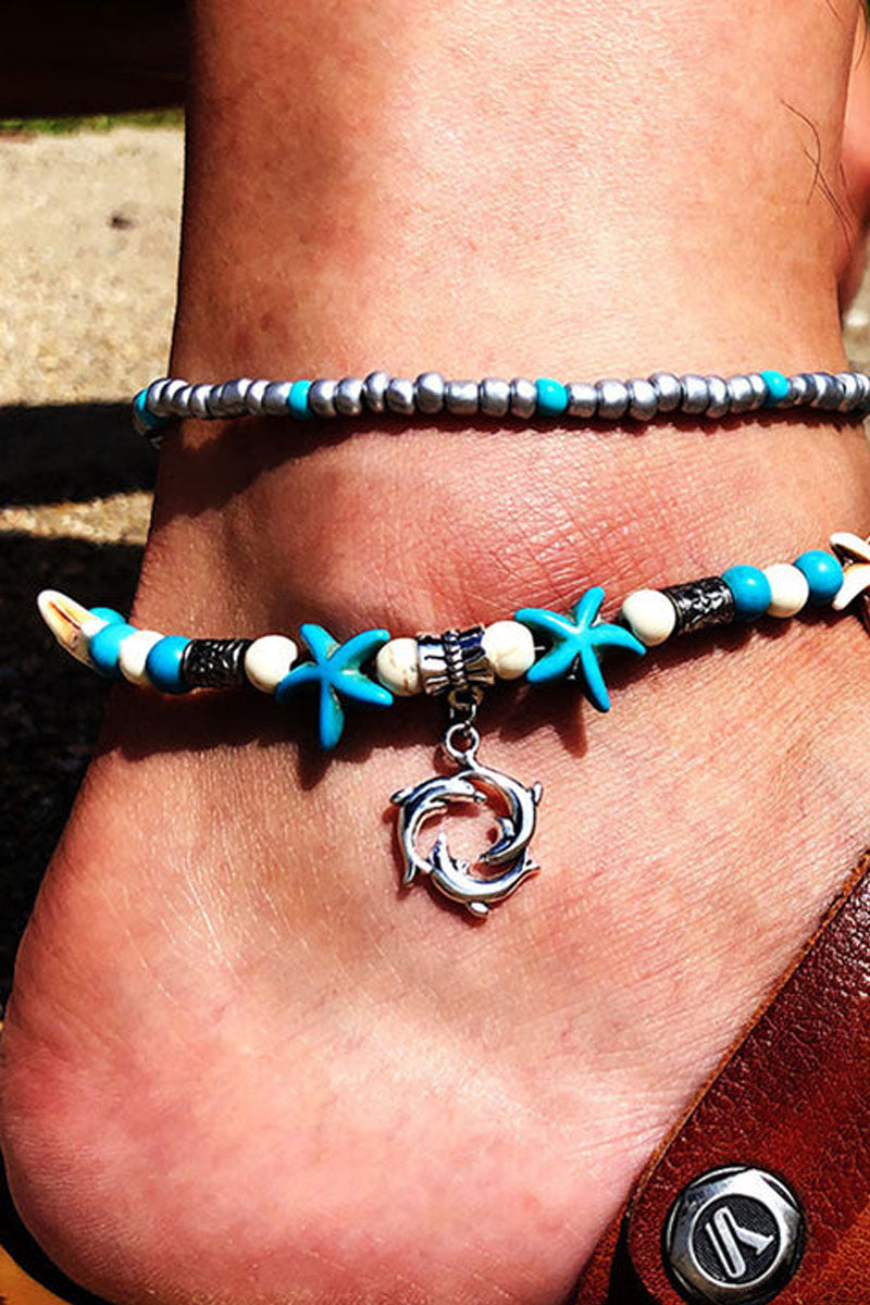 Fashion Turtle Anklet Set - Seldom Seen Styles
