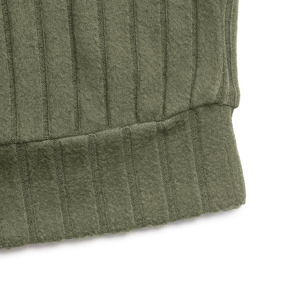 Floral Tops for Women Patchwork Long Sleeve Ribbed Blouses Crewneck Striped Crochet Print Shirts Lace Knit Sweaters - Seldom Seen Styles