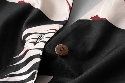 Floral summer dress everyday casual dresses with sleeves Print Five-Quarter Sleeve Dress - Seldom Seen Styles