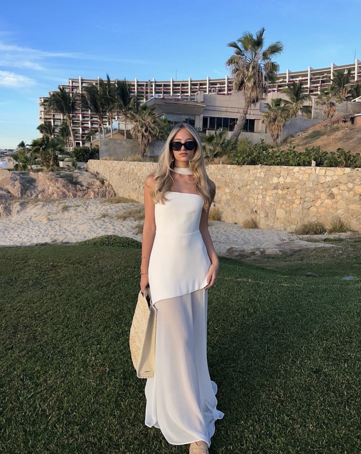 Florence Asymmetrical Chiffon Maxi Dress with Scarf Fashion Strapless Off-Shoulder Sleeveless Dress - Seldom Seen Styles