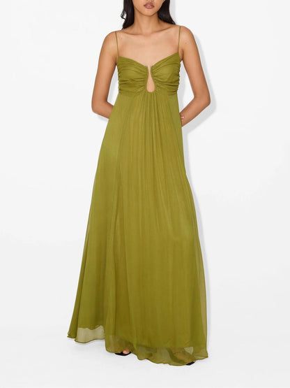 Flou Olive Morea Maxi Dress - Seldom Seen Styles