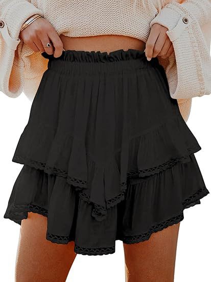 Boho Ruffle Skorts - Seldom Seen Styles