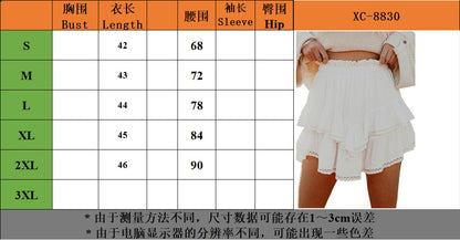 Boho Ruffle Skorts - Seldom Seen Styles