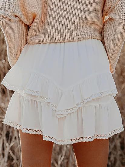 Boho Ruffle Skorts - Seldom Seen Styles