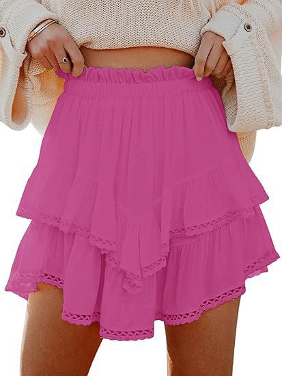 Boho Ruffle Skorts - Seldom Seen Styles