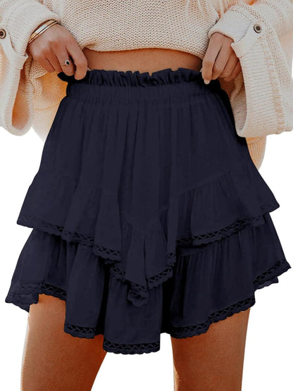Boho Ruffle Skorts - Seldom Seen Styles