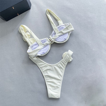 Hadley Rose Accent Bikini Set - Seldom Seen Styles