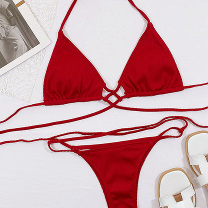 Haley Halter Bikini Set - Seldom Seen Styles