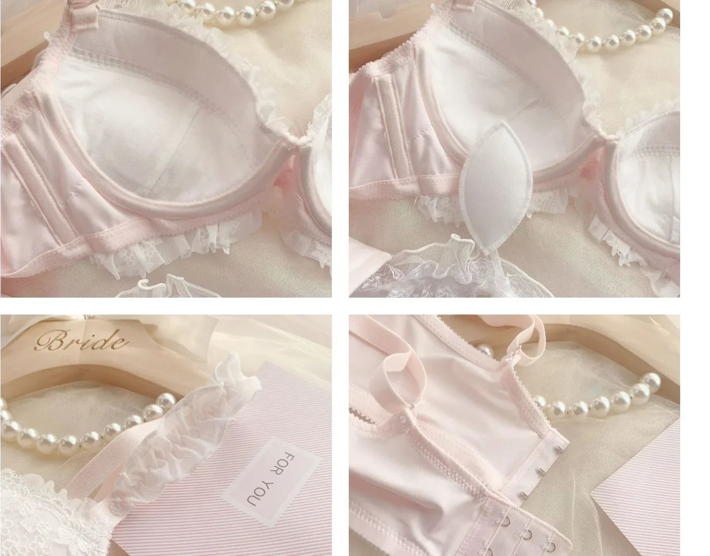 A Pocketful of Hope Bra Set - Seldom Seen Styles