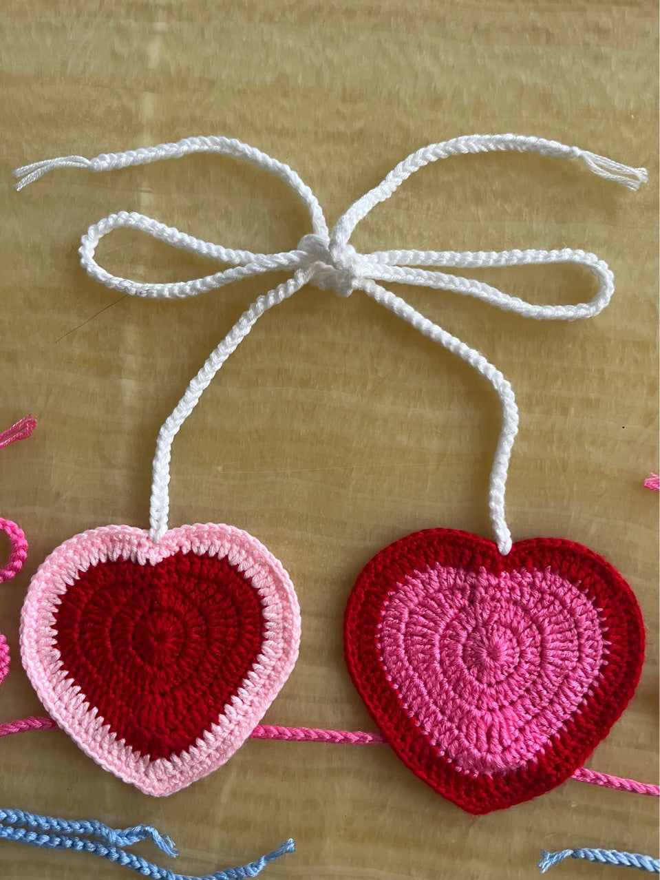 Heart Knitted Color Block Fashion Trend Hand-Crocheted Swimsuit Bikini Summer Factory Original Women's Set - Seldom Seen Styles