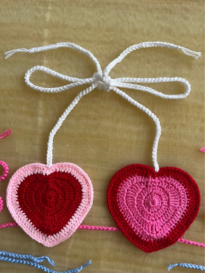 Heart Knitted Color Block Fashion Trend Hand-Crocheted Swimsuit Bikini Summer Factory Original Women's Set - Seldom Seen Styles