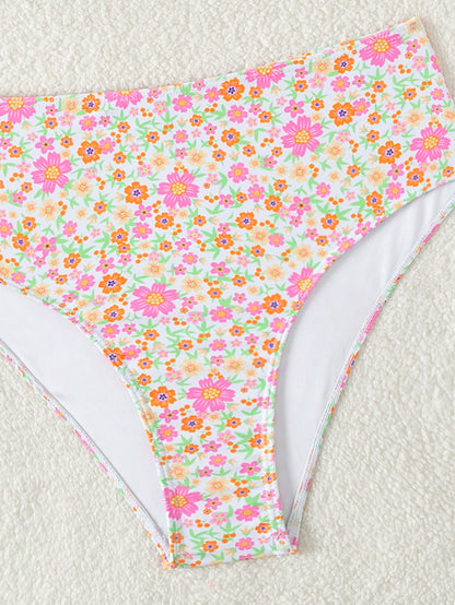 Herseas 2 Piece High Waisted Bikini Set for Waomen 2025 Spaghetti Straps Swim Top with Reversible Bottom Bathing Suit - Seldom Seen Styles