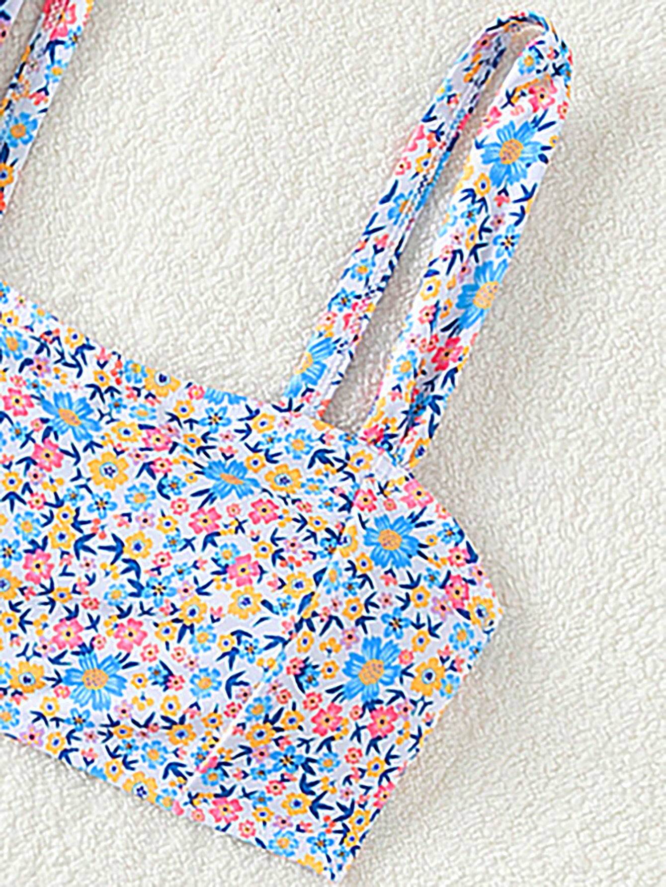 Herseas 2 Piece High Waisted Bikini Set for Waomen 2025 Spaghetti Straps Swim Top with Reversible Bottom Bathing Suit - Seldom Seen Styles