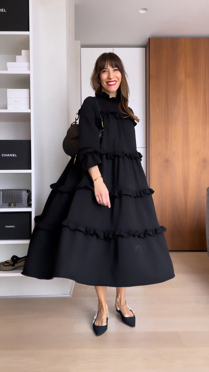 Dress Lauren Black - Seldom Seen Styles