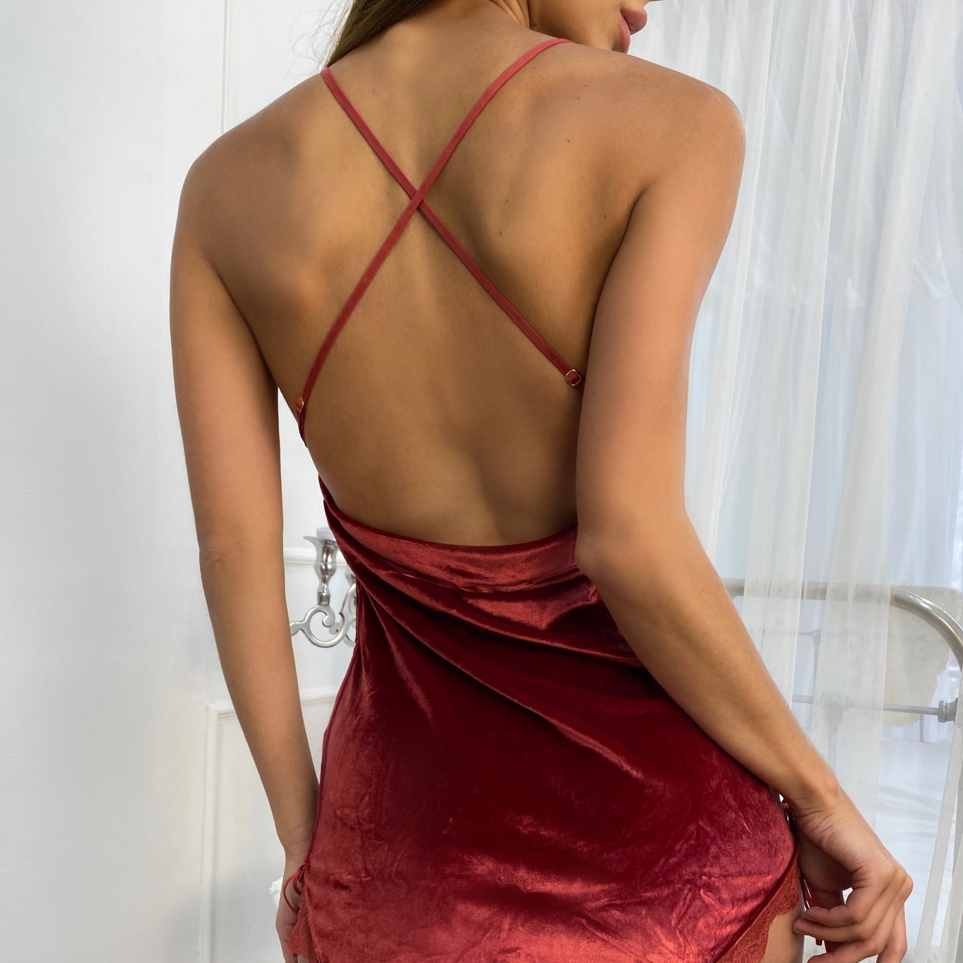 Karin's Velvet Nightdress - Seldom Seen Styles