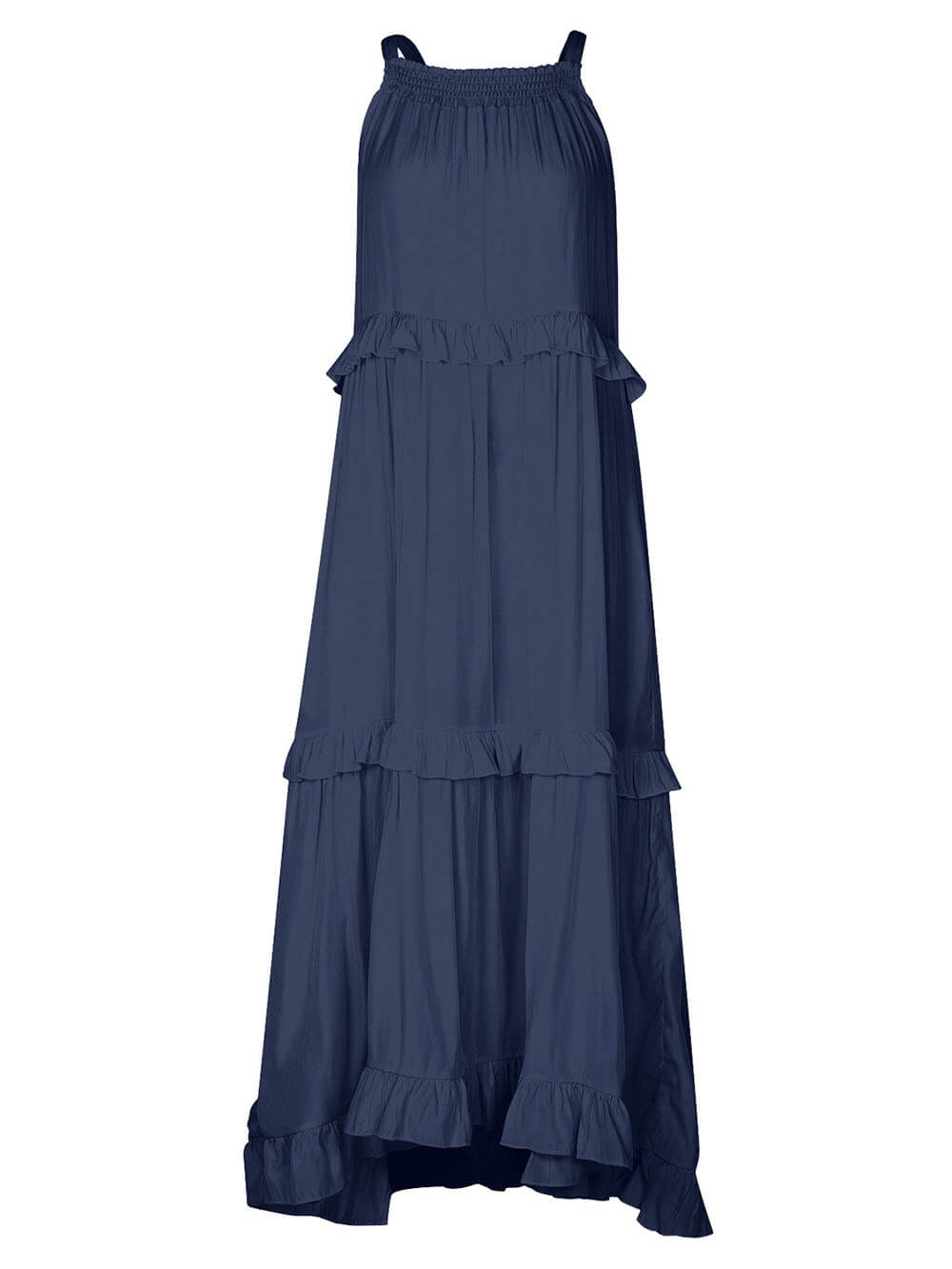 Irregular Cake Sleeveless Maxi Dress - Seldom Seen Styles
