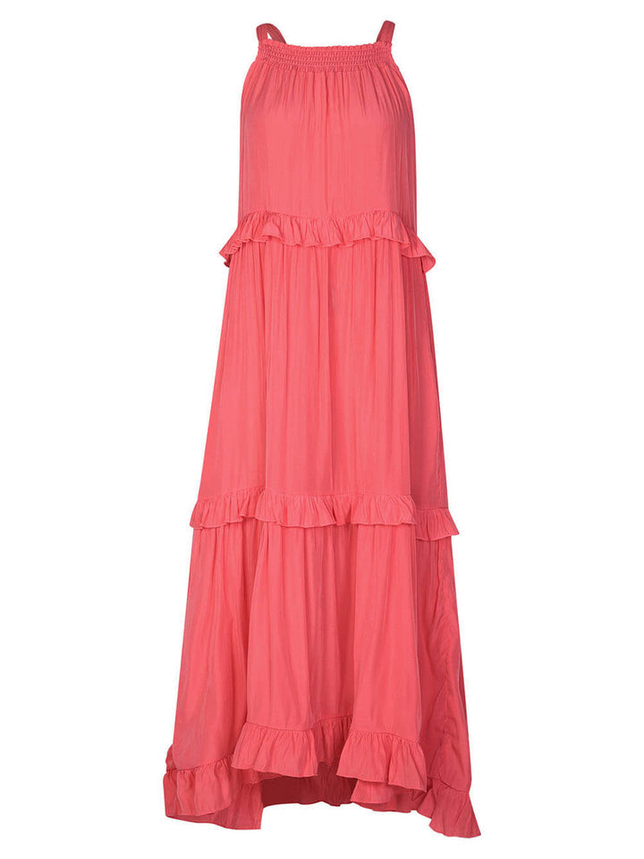 Irregular Cake Sleeveless Maxi Dress - Seldom Seen Styles