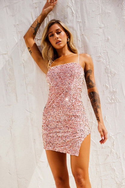 Jazzy Sequin Dress - Seldom Seen Styles