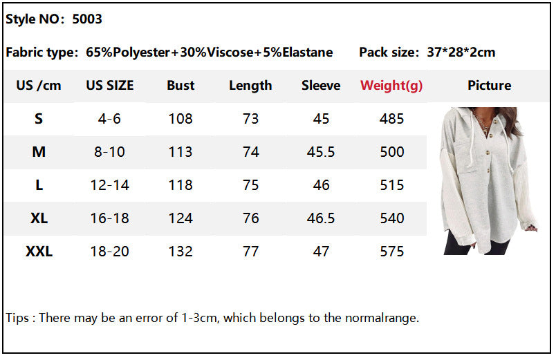 Knit Button Down Shirts for Women Dressy Casual Work Shacket V Neck Long Sleeve Loose Tops with Pocket - Seldom Seen Styles