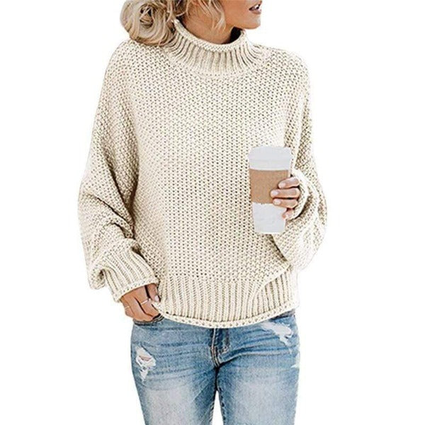 Knit Loose Pullover Fashion Sweater - Seldom Seen Styles