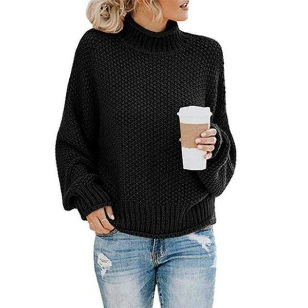 Knit Loose Pullover Fashion Sweater - Seldom Seen Styles