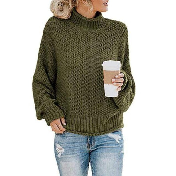 Knit Loose Pullover Fashion Sweater - Seldom Seen Styles