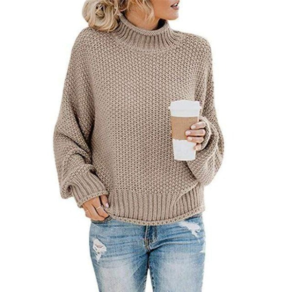 Knit Loose Pullover Fashion Sweater - Seldom Seen Styles