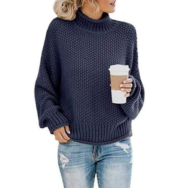 Knit Loose Pullover Fashion Sweater - Seldom Seen Styles