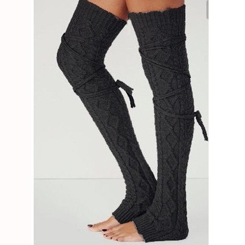 Long Knit Leg Warmers - Seldom Seen Styles