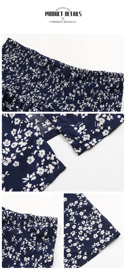 Long Skirts for Women Trendy Elastic Waist Flowy Summer Ankle Length Boho Flared A Line Tiered Maxi Skirt - Seldom Seen Styles