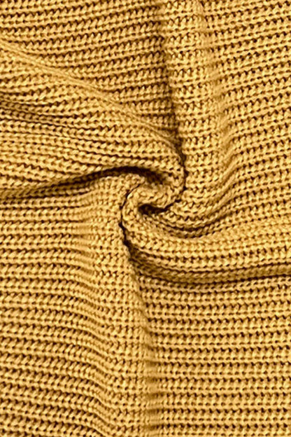 Loose Fit Off-Shoulder  Women's 2025 Fall Winter One-Shoulder Chunky Knit Pullover Sweater Tops - Seldom Seen Styles