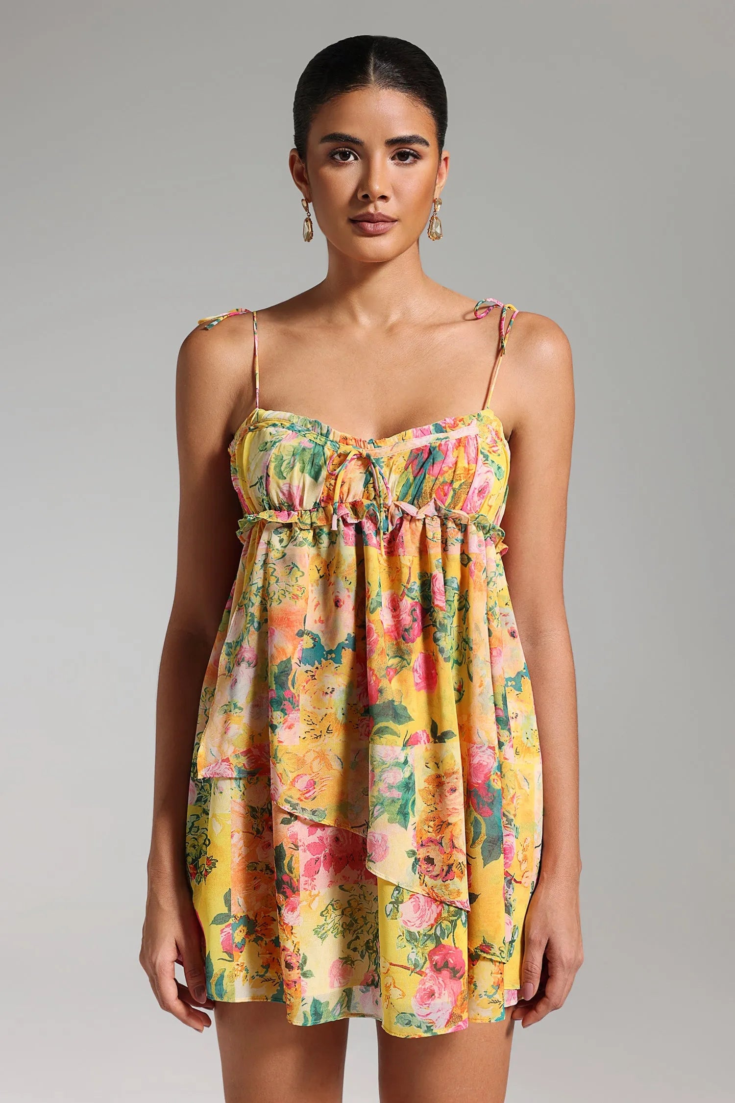 Madison Floral Mini Dress - Seldom Seen Styles