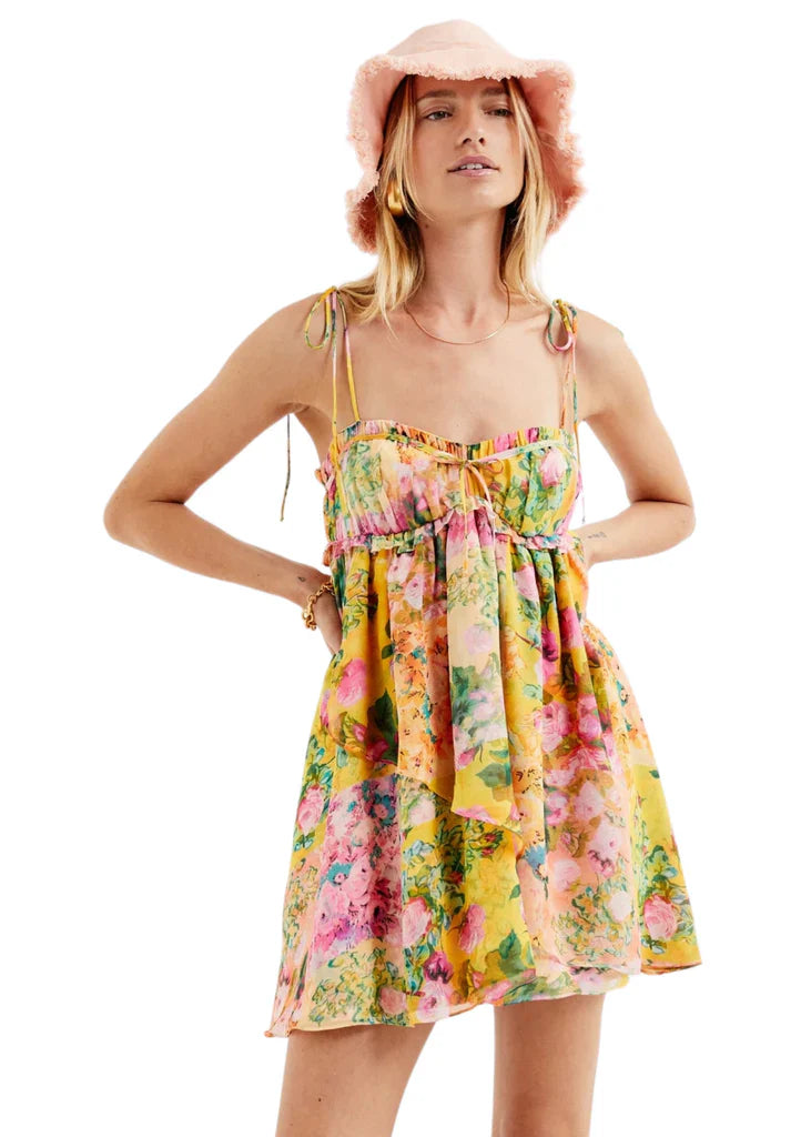 Madison Floral Mini Dress - Seldom Seen Styles