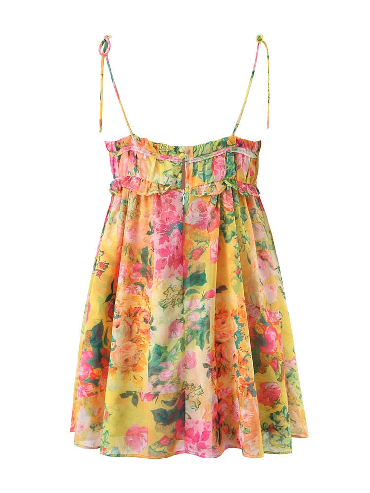 Madison Floral Mini Dress - Seldom Seen Styles