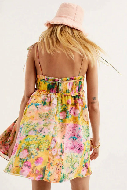 Madison Floral Mini Dress - Seldom Seen Styles