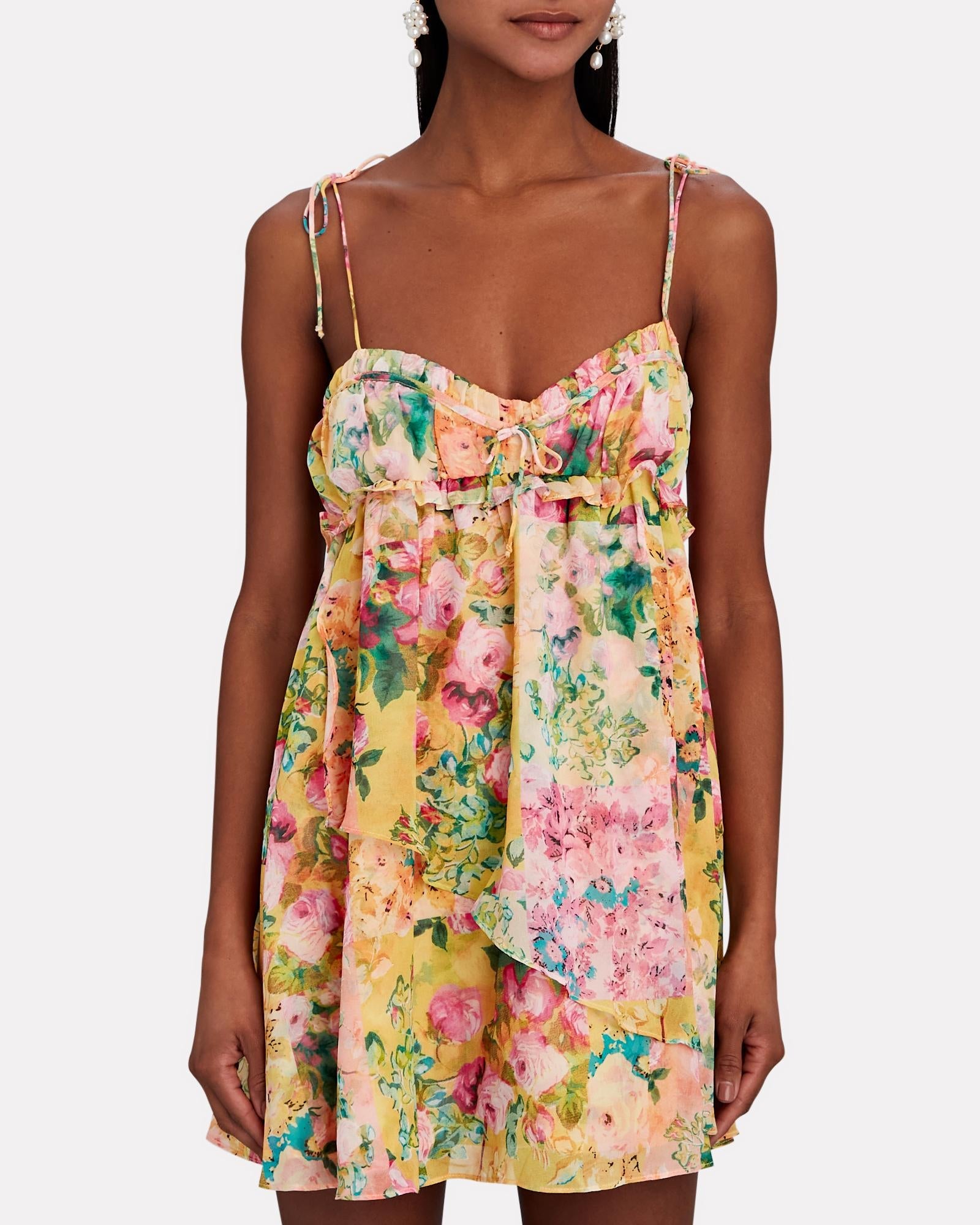 Madison Floral Mini Dress - Seldom Seen Styles