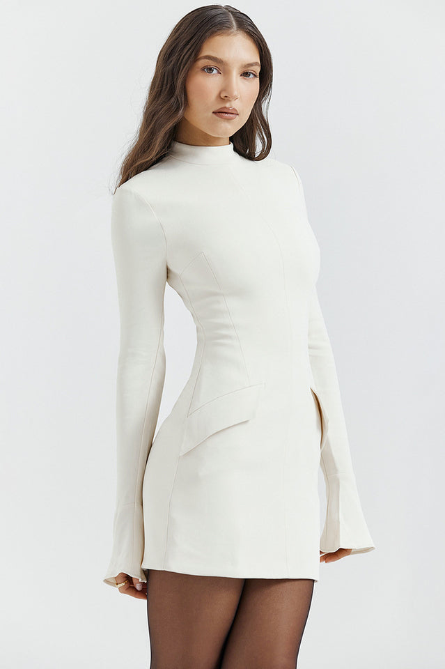 Mahalia Navy Mini Dress - Seldom Seen Styles