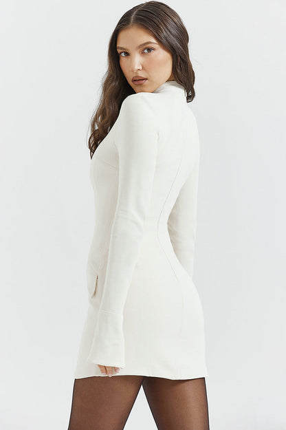 Mahalia Navy Mini Dress - Seldom Seen Styles