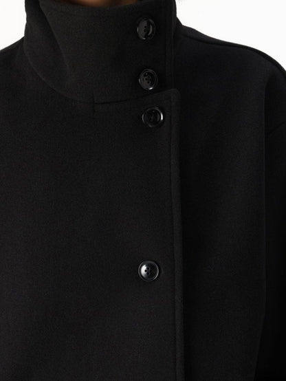 Martha | High-Neck Buttoned Jacket