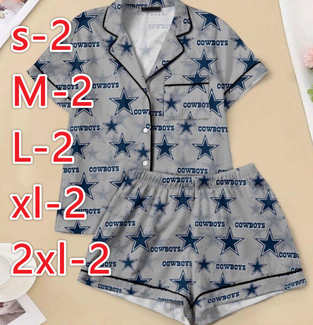 Moon Princess Sailor Guardians Wand Satin Pajama Set For Women Print Comfy Satin Sleepwear & Loungewear Pjs Printing Silky Top & Bottoms - SHESHOW - Seldom Seen Styles