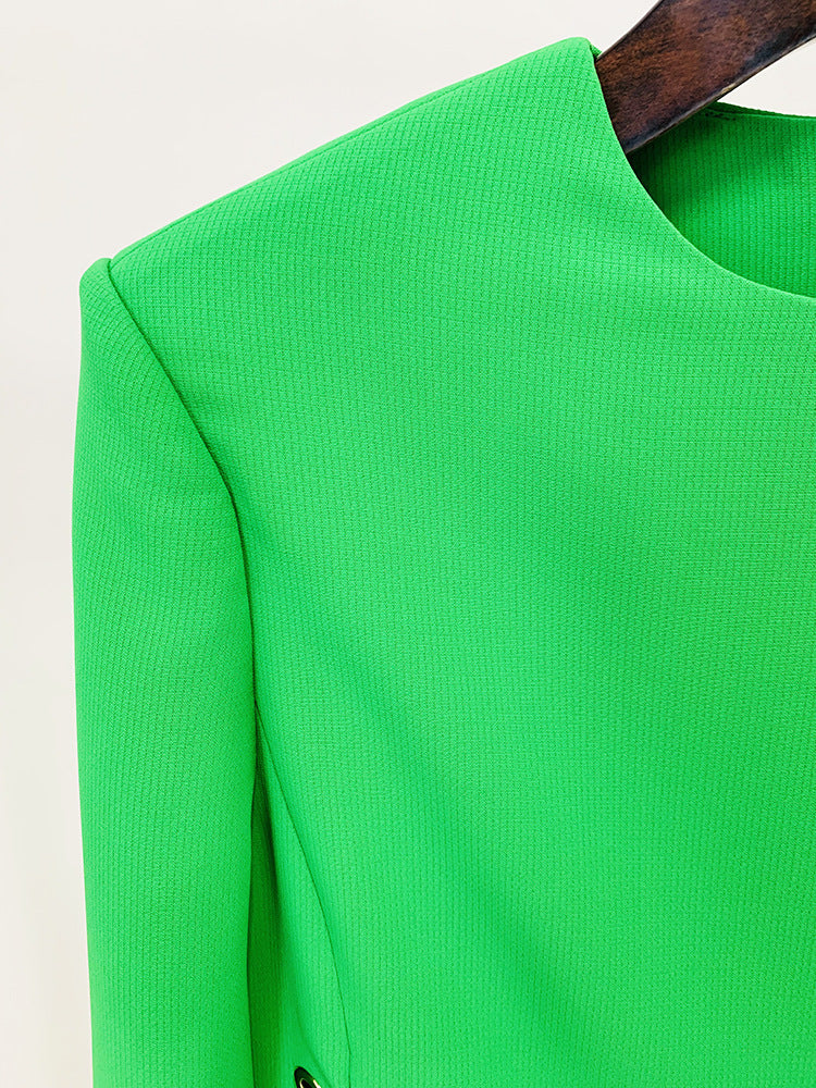 Neela Bowknot Mini Dress  Tie Casual Round Neck Long Sleeve Dress - Seldom Seen Styles