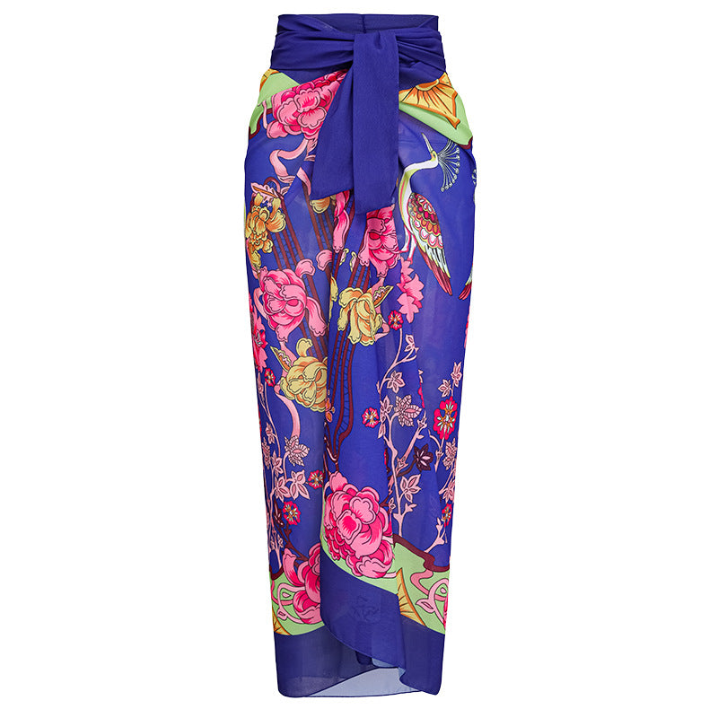 New Printed Fashion Design Hot Spring Swimsuit Women's One-Piece Two-Piece Set - Seldom Seen Styles