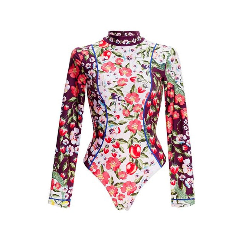 New Printed Fashion Design Hot Spring Swimsuit Women's One-Piece Two-Piece Set - Seldom Seen Styles