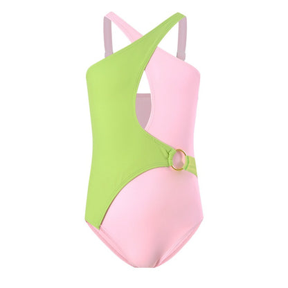 New Style Girls' Swimsuit Nylon High Elasticity Children's Swimsuit Toddler Girl One-Piece Swimsuit Children's Swimwear for Girls2025 - Seldom Seen Styles
