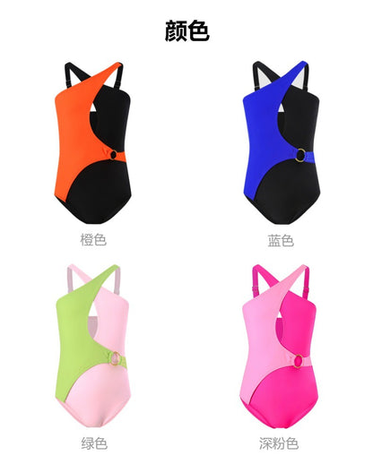 New Style Girls' Swimsuit Nylon High Elasticity Children's Swimsuit Toddler Girl One-Piece Swimsuit Children's Swimwear for Girls2025 - Seldom Seen Styles