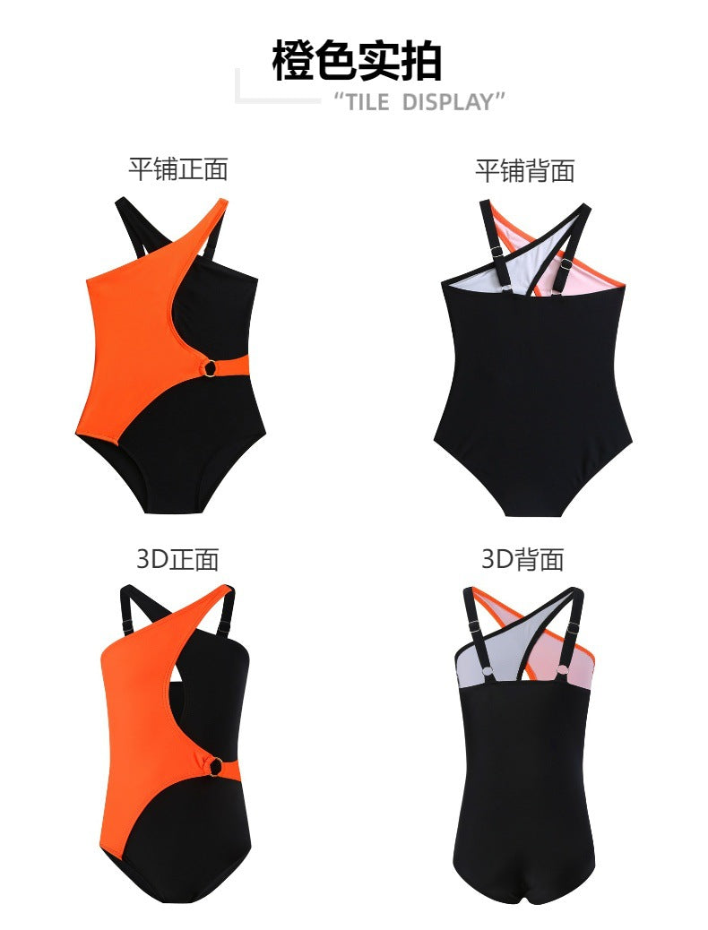 New Style Girls' Swimsuit Nylon High Elasticity Children's Swimsuit Toddler Girl One-Piece Swimsuit Children's Swimwear for Girls2025 - Seldom Seen Styles