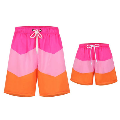 New Style Hi Fish Swimsuit Beach Parent-Child Swimwear Family Set Sun Protection Swimming Suit Beach Parent-Child Mother-Daughter Swimwear - Seldom Seen Styles