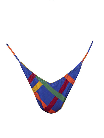 New women's solid color strappy sexy bikini - Seldom Seen Styles